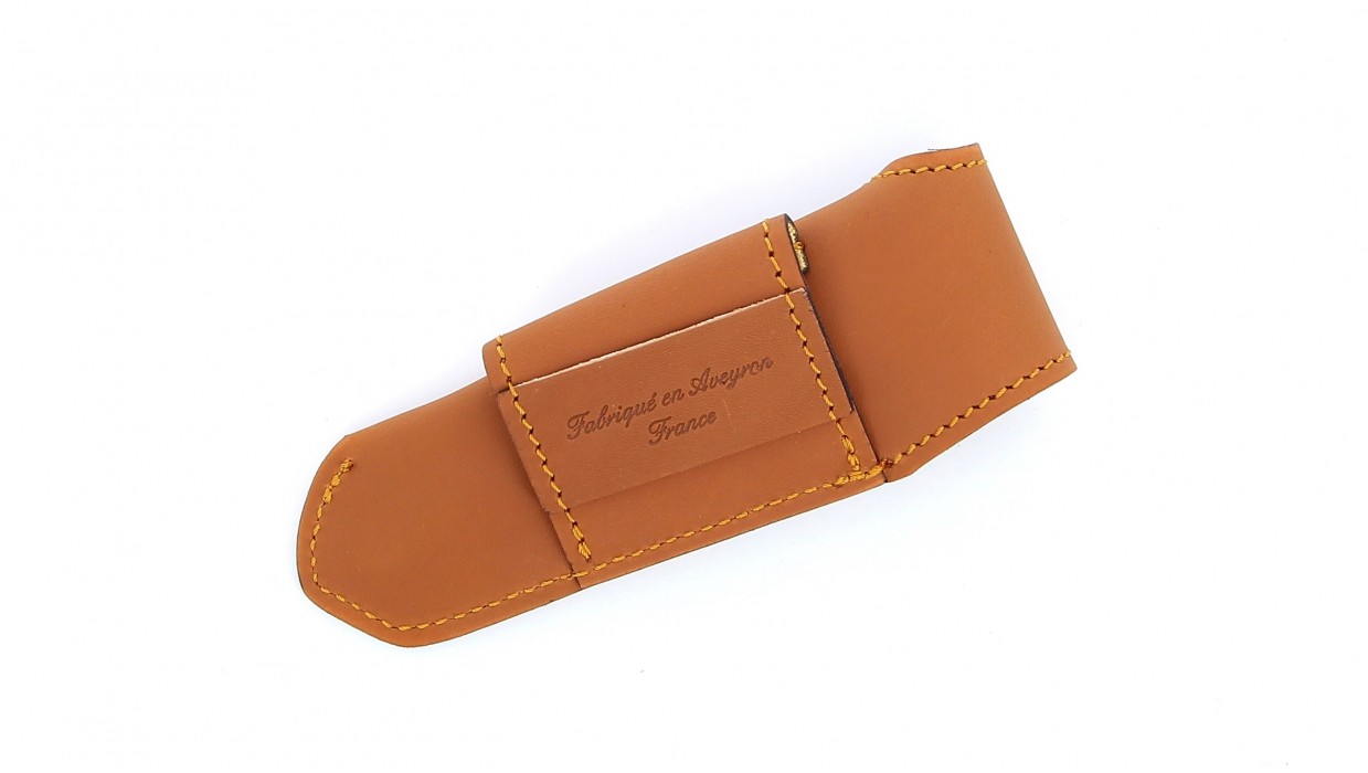 Etui doublé cuir  - Gold