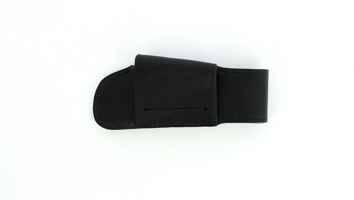Etui chasse cuir  - Noir