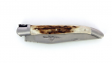 Couteau Laguiole 11 cm - Manche en Bois de Cerf