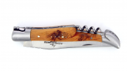 Couteau Laguiole 12 cm - Genévrier - Tire-Bouchon