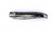 Couteau Laguiole 10 cm - Corne d'Aubrac - inox
