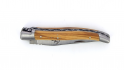 Couteau Laguiole 10 cm - Manche en Olivier