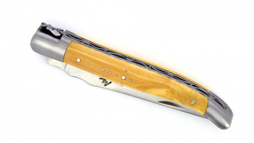 Laguiole 12 cm double platine - Buis