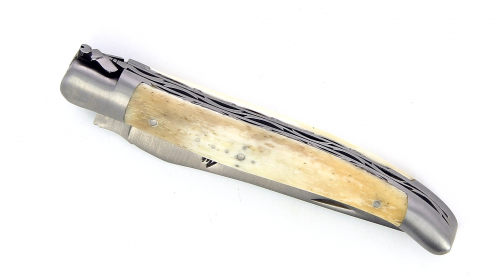 Laguiole 12 cm double platine - Os