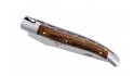 SERIE LIMITEE - Laguiole 12 cm abeille forgée Bois de Sarrans en Chêne