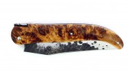 Laguiole chasse damas - Loupe de Peuplier