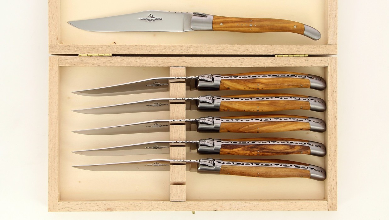 Couteaux de table Laguiole - Olivier