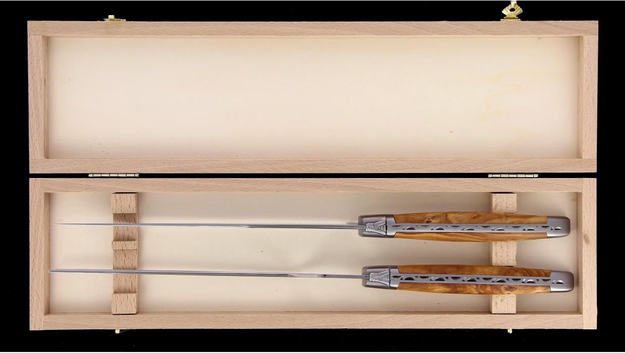 Service à découper Laguiole - Olivier