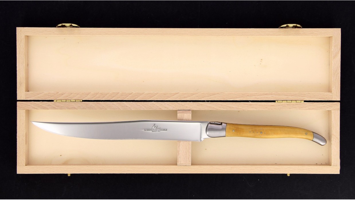 Couteau à découper Laguiole - Buis