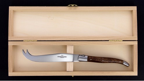 Couteau à fromage Laguiole - Noyer
