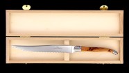 Couteau à pain Laguiole - Genévrier