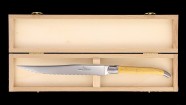 Couteau à pain Laguiole - Buis
