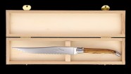 Couteau à pain Laguiole - Hêtre de l'Aubrac