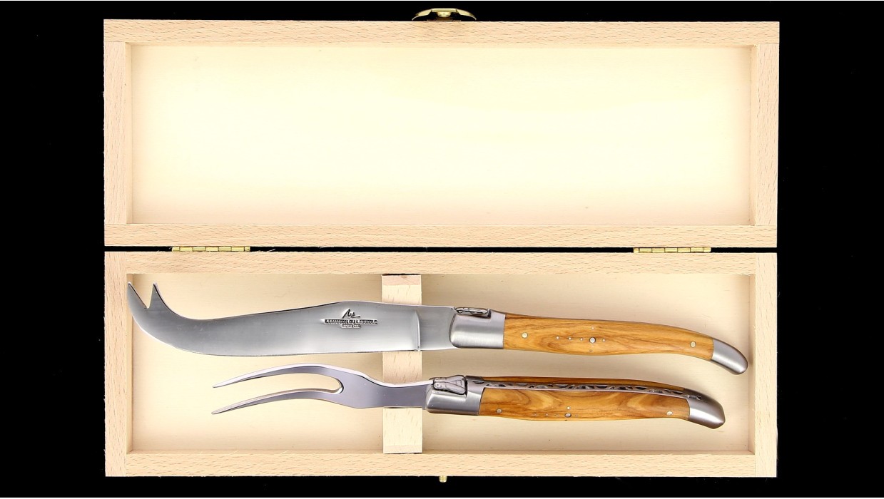 Service à fromage Laguiole - Olivier