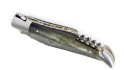 Laguiole double platine 12 cm - Mitres Mixte - Tire-Bouchon - Manche en Corne de l'Aubrac
