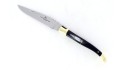 Couteau Laguiole 11 cm - Corne d'Aubrac - laiton