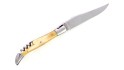 Couteau Laguiole 12 cm - Os  - Tire-Bouchon