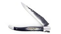 Laguiole 12 cm Lame Brut de Forge - Corne vache Aubrac