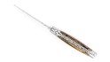 Laguiole 12 cm Lame Brut de Forge - Hêtre de l'Aubrac
