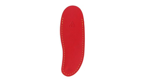 Gousset Cuir Rouge