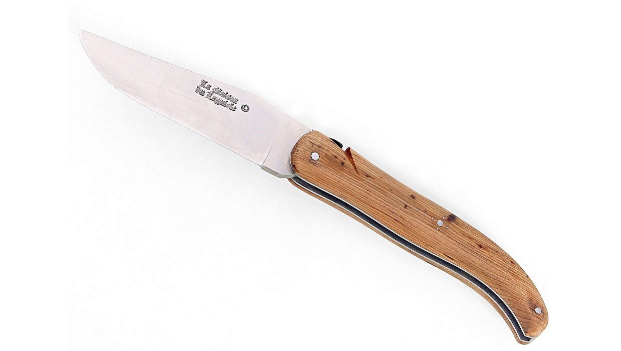 Couteau de chasse en genévrier