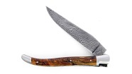 Laguiole 13 cm Damas - Hêtre de l'Aubrac