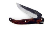 Laguiole chasse - Bois de Fer - Lame Brute de Forge