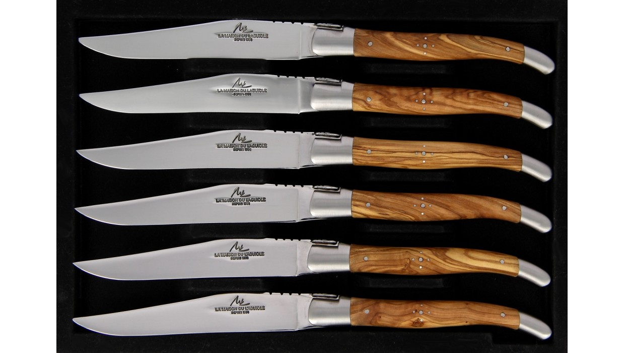 Couteaux de table Laguiole - Olivier