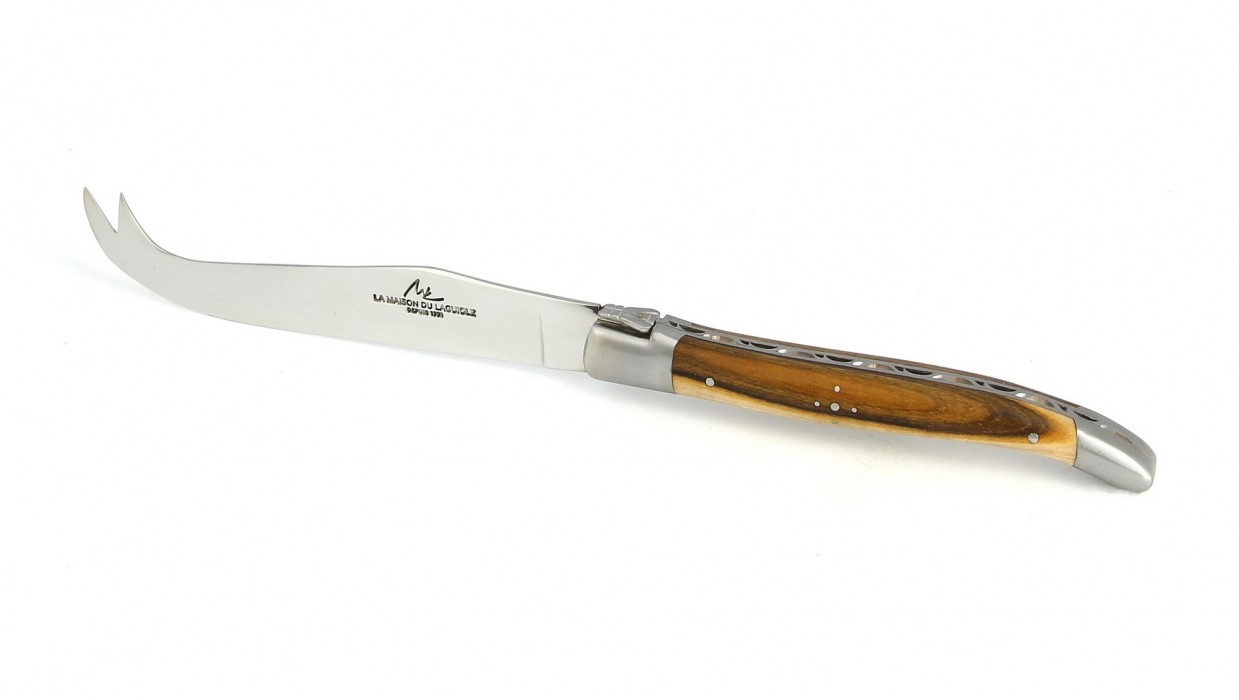 Couteau à fromage Laguiole - Pistachier