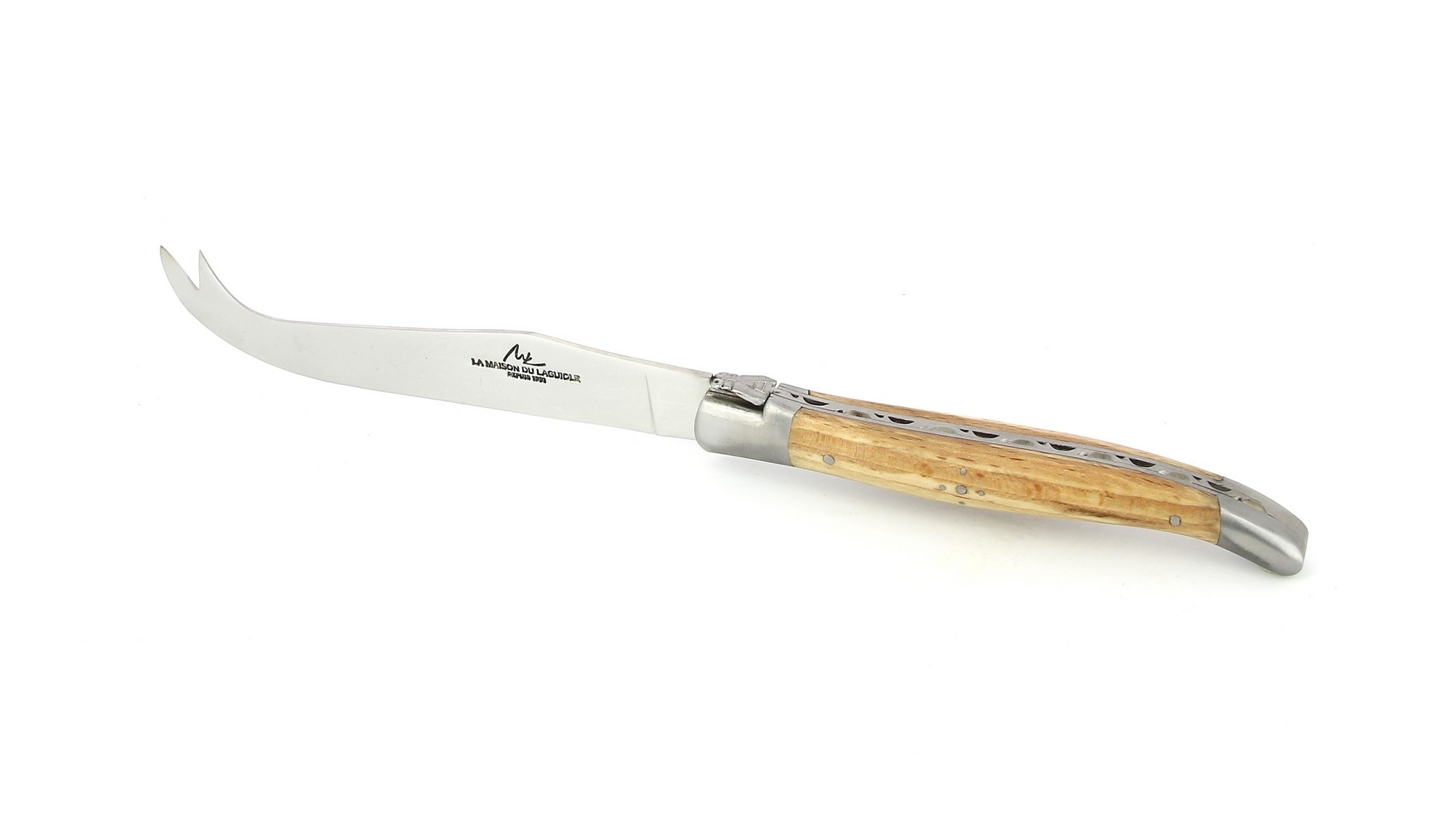 Couteau à fromage inox bois hêtre - Chevalier - MaSpatule
