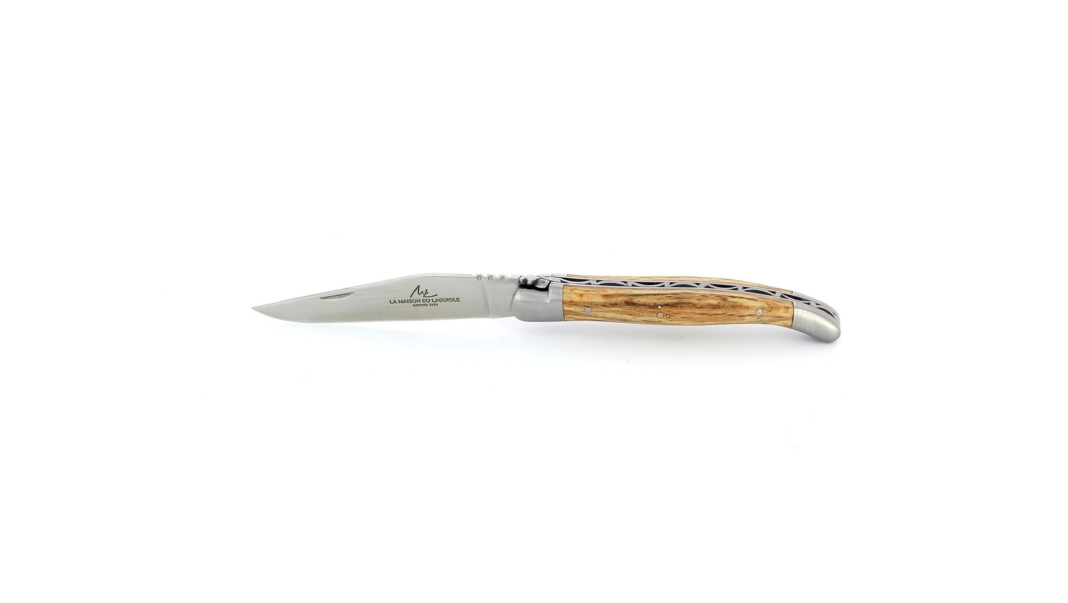 Couteau Laguiole 11 cm - Hêtre d'Aubrac
