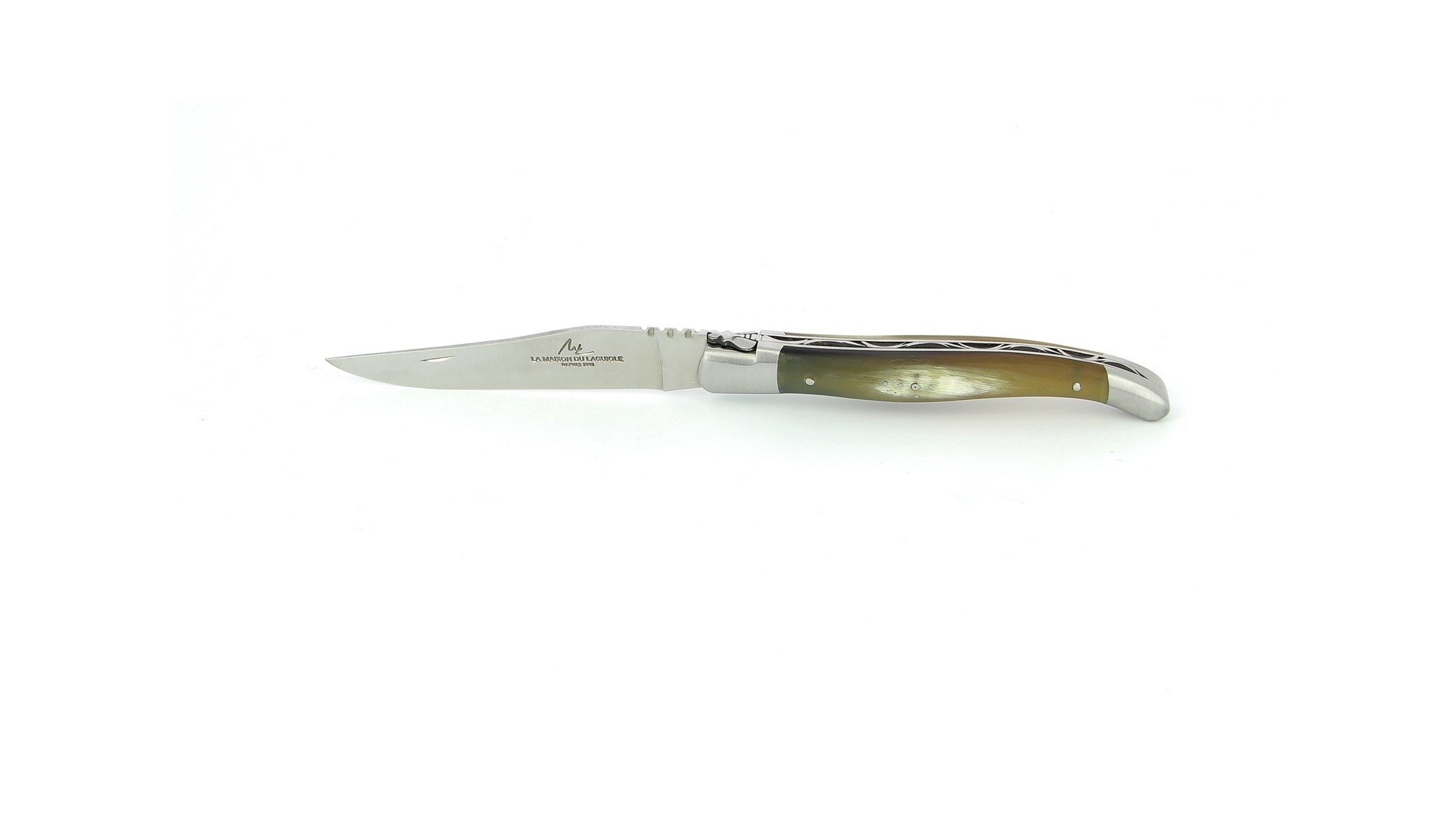 Couteau Laguiole 12 cm - Corne d'Aubrac - inox